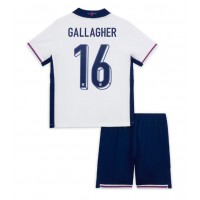 Englanti Conor Gallagher #16 Koti Peliasu Lasten EM-Kisat 2024 Lyhythihainen (+ Lyhyet housut)